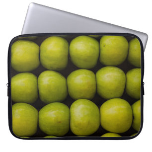 Apples fruits food green apples laptopschutzhülle