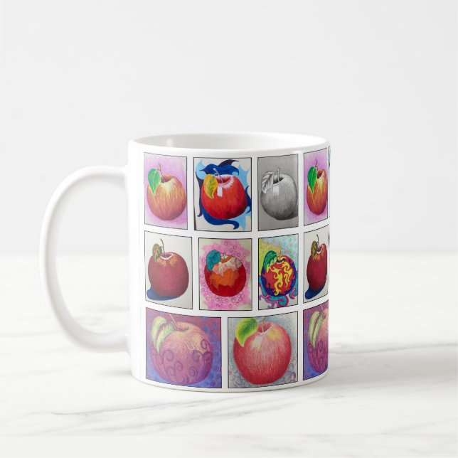 Apples Mug Kaffeetasse (Links)