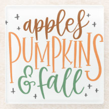 APPLES PUMPKINS UND FALL