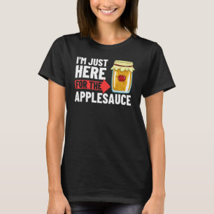 Applesauce Apple Sauce Rezept Dessert Unsüß T-Shirt