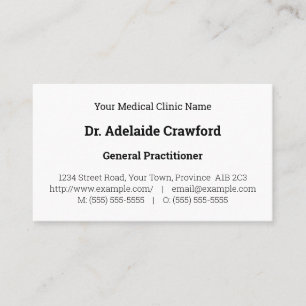 Applet, Schlichte Visitenkarte