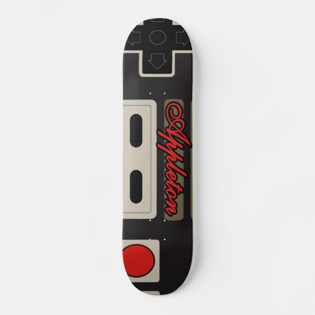 Appleton Gamer Skateboard (Vorderseite)