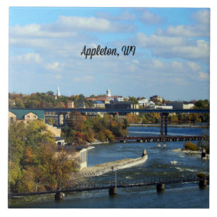 Appleton, Landschaftsbild Wisconsin, Fliese
