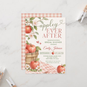 Appley EVER AFTER Brautparty Einladung