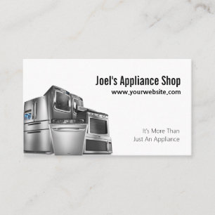 Appliance-Shop, Installation, Reparatur-Visitenkar Visitenkarte