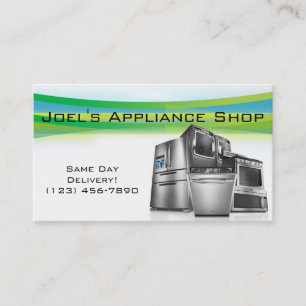 Appliance-Shop, Installation, Reparatur Visitenkarte