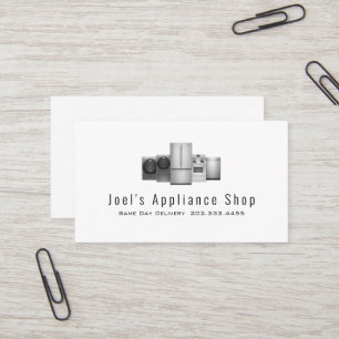 Appliance-Shop, Installation, Reparatur Visitenkarte