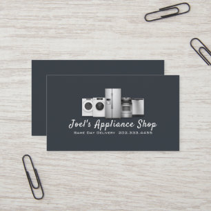 Appliance-Shop, Installation, Reparatur Visitenkarte