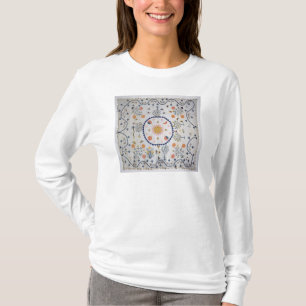 Applique Steppdecke mit Sun, Moon, Sterne T-Shirt