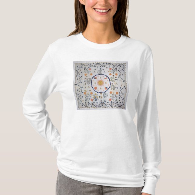 Applique Steppdecke mit Sun, Moon, Sterne T-Shirt (Vorderseite)