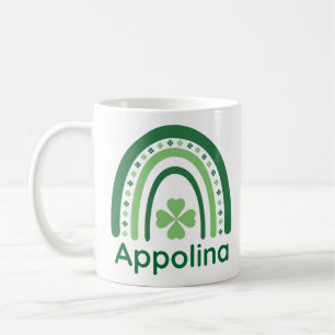 Appolina Name Clover Boho Rainbow Kaffeetasse