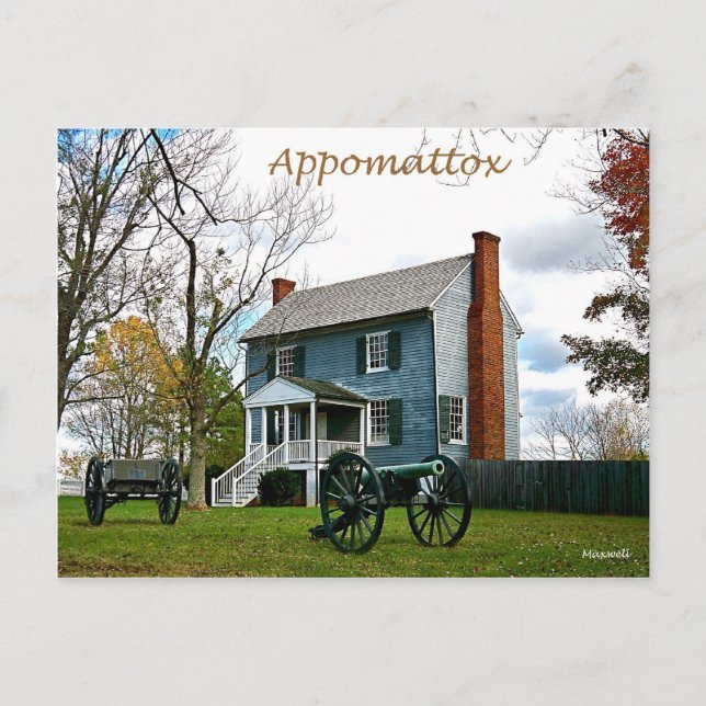 Appomattox Peer House Postkarte (Vorderseite)