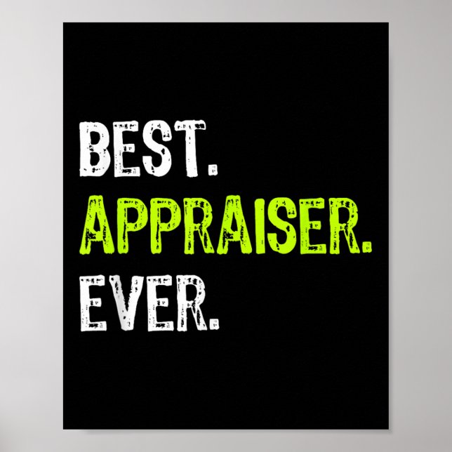 Appraiser Ever  Poster (Vorne)