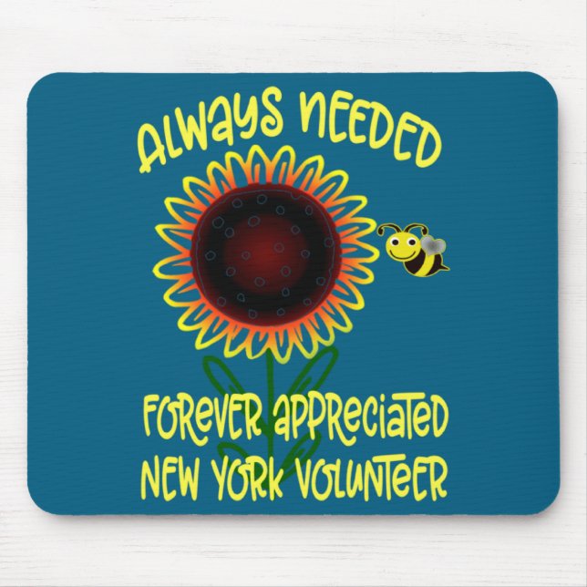 Appreciation New York Always Needed Volunteer Reco Mousepad (Vorne)