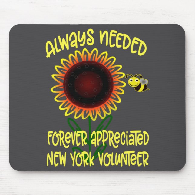Appreciation New York Always Needed Volunteer Reco Mousepad (Vorne)