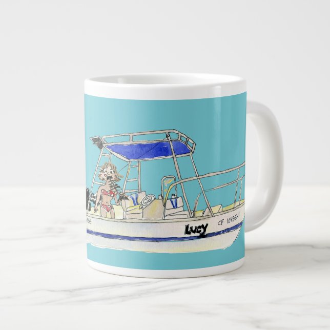 AppreciOCEAN Jumbo-Tasse (Vorderseite Rechts)