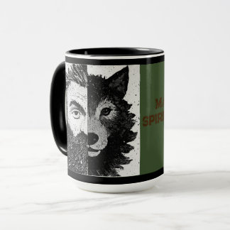 Approachable Wolf : Half Wolf ( Faith Edition) Tasse