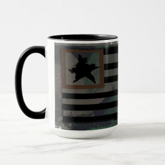 Approachable Wolf : Home of The Brave Mug Tasse