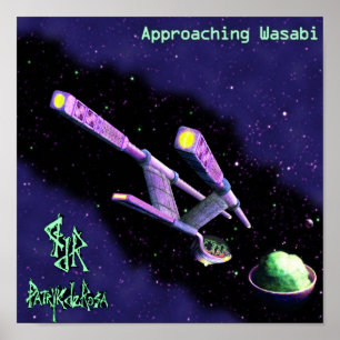 "Approaching Wasabi" von Jason T. Reimche Poster