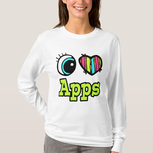 Apps zur Liebe des Augeninns I T-Shirt (Vorderseite)