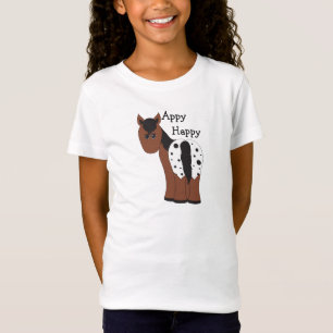 Appy Happy Blanket Appaloosa Pferde T - Shirt
