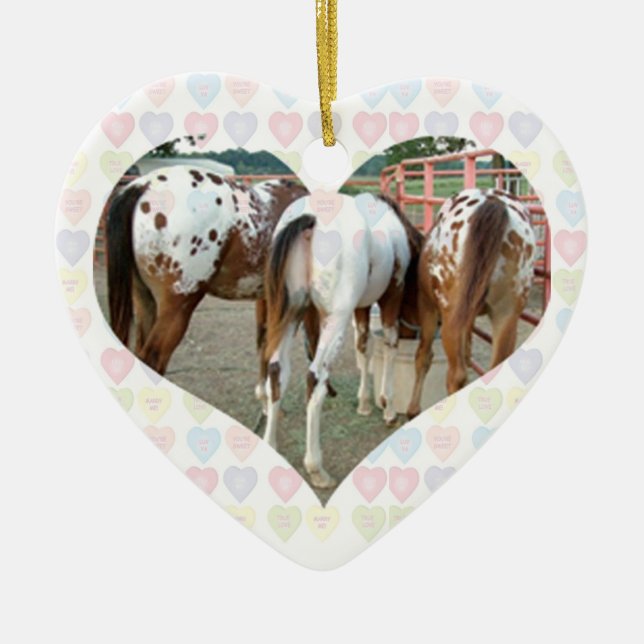 APPY HINTERN KERAMIK ORNAMENT (Vorne)