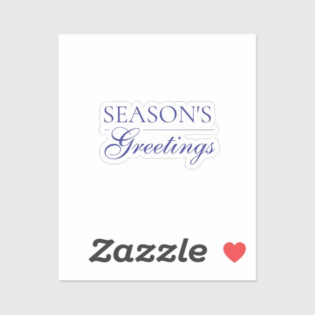  appy New Year Merry Christmas Holiday Aufkleber (Blatt)