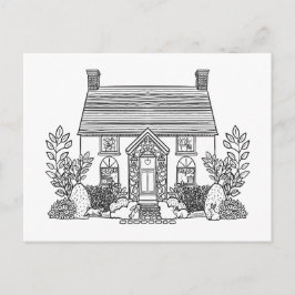 Apr-Haus Feiertagspostkarte
