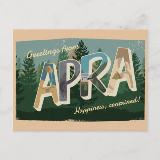 APRA Postkarte