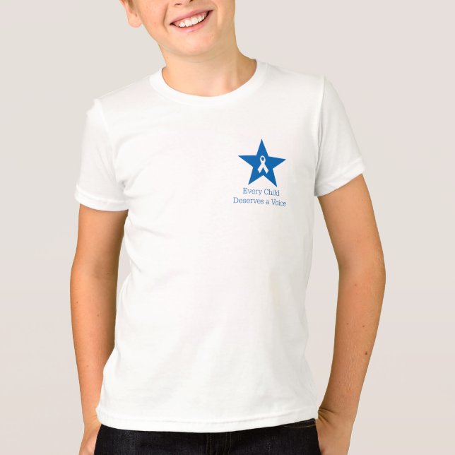 Apraxia Awareness Kid's T - Shirt (Vorderseite)