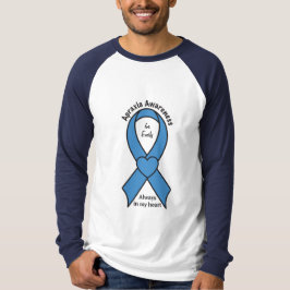 Apraxia Awareness Ribbon Wings Name anpassbar T-Shirt