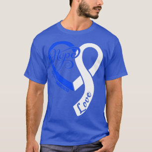 Apraxie Bewusstsein Menschen Liebe Herz Ribbon Hap T-Shirt