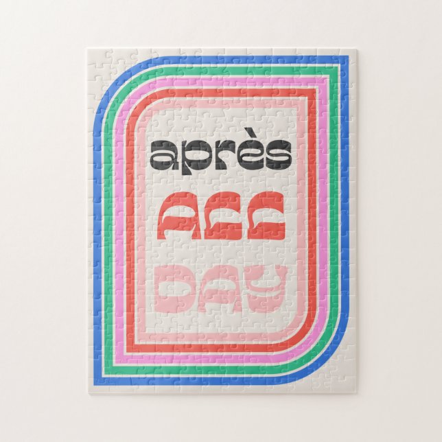 Après-Puzzle den ganzen Tag Puzzle (Vertikal)