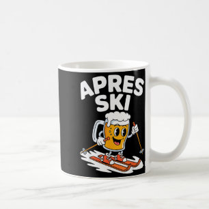 Apres-Ski-Bierbecher Skifahren lustiger Winterurla Kaffeetasse