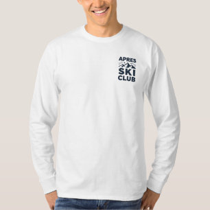 Apres Ski Club Berglogo - Benutzerdefinierte Herre T-Shirt