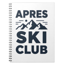 Apres Ski Club Mountain Logo - Benutzerdefinierte 