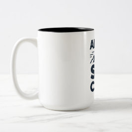 Apres Ski Club Mountain Logo - Custom Mens Winter  Zweifarbige Tasse