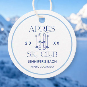 Apres Ski Club Winter Ski Bach Party Geschenkanhänger