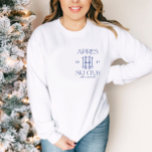 Apres Ski Club Winterschnee Junggeselinnen-Abschie Sweatshirt<br><div class="desc">Personalisierter Apres Ski Club Winter Ski Junggeselinnen-Abschied Sweatshirt</div>