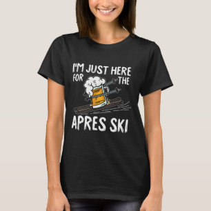 Apres Ski Funny Skier Winter Skipass T-Shirt