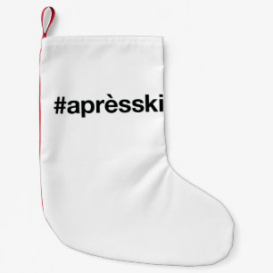 APRES SKI Hashtag Kleiner Weihnachtsstrumpf