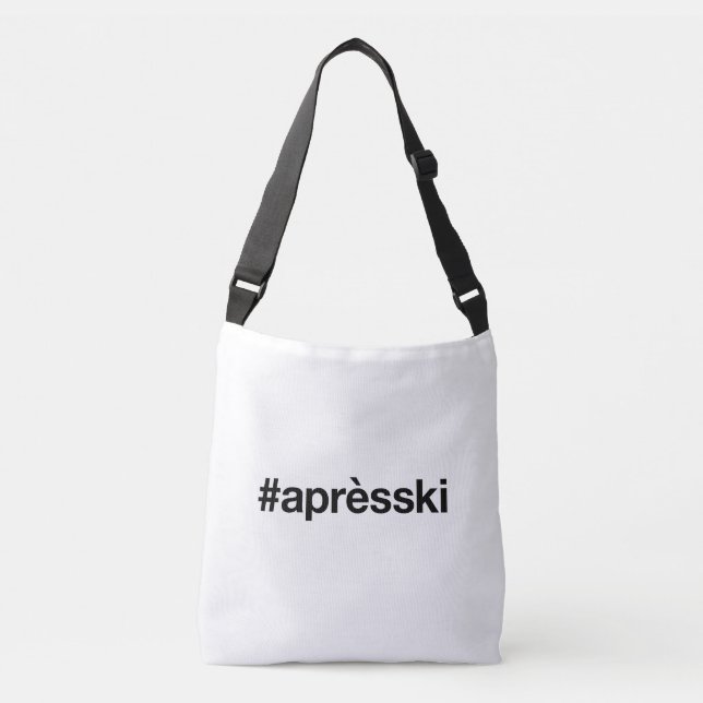 APRES SKI Hashtag Tragetaschen Mit Langen Trägern (Vorderseite)