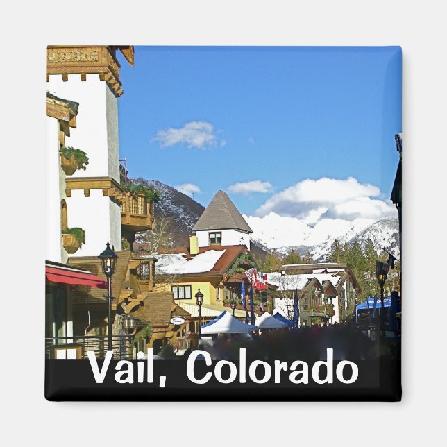 Apres Ski in Vail Magnet (Vorne)