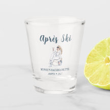 Après Ski Junggesellinnenabschied Personalisiert A