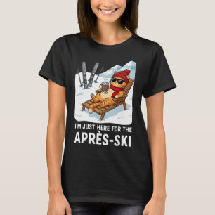 Après-Ski-Katze Skifahren Männer Frauen Kinder Lus T-Shirt