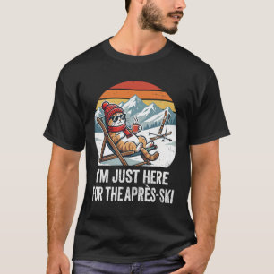 Après-Ski-Katzen-Skiing Männer Frauen Kinder Lusti T-Shirt