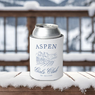 Après Ski mit der Braut zum Bach Weekend Dosenkühler