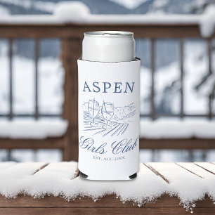 Après Ski mit der Braut zum Bach Weekend Selters Dosenkühler