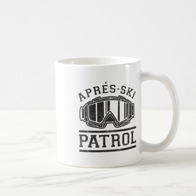 Apres Ski Patrol Kaffeetasse (Rechts)