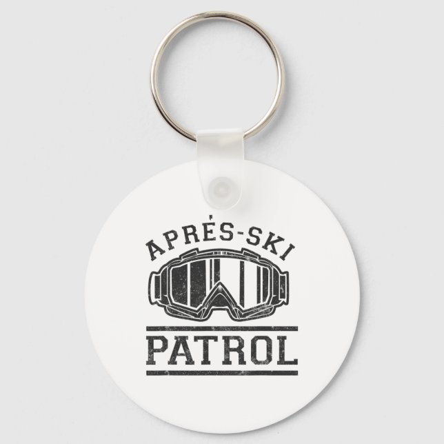 Apres Ski Patrol Schlüsselanhänger (Vorderseite)